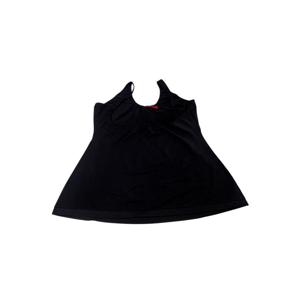Spanx Women's Open Bust Slimming Stretch Simplicity Shapewear Cami Tank Black 3